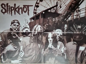 RARO! Póster: SLIPKNOT de 2001 - 22 x 16 pulgadas (55 x 40 cm) - ¡COMO NUEVO! - Imagen 1 de 1