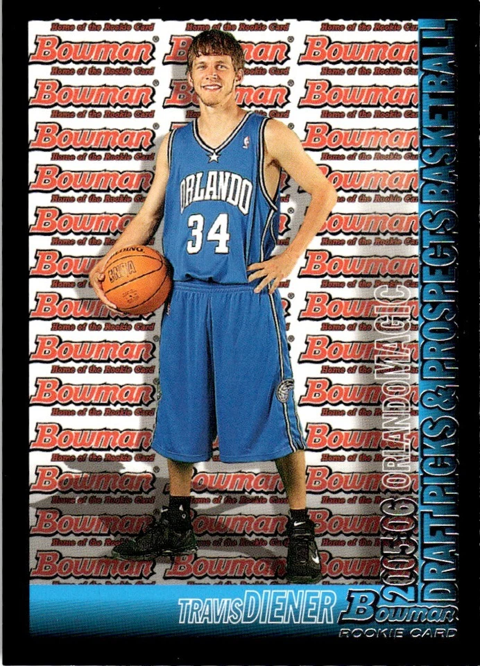 2005-06 BOWMAN DRAFT PICKS AND PROSPECTS Travis Diener Orlando Magic #138 - Image 1 of 2
