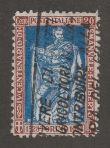 Italy 1928 #201 Emmanuel Philibert, Duke of Savoy - Used - Picture 1 of 2