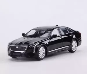 Modellino auto MASDI scala 1/64 CADILLAC CT6 nero pressofuso collezione giocattolo regalo - Foto 1 di 5