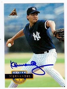 Xavier Hernandez autographed baseball card (New York Yankees) 1994 Pinnacle #471 - Image 1 of 1