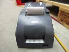 EPSON TM-U220A M188A POS Kitchen Receipt Printer SERIAL Black TESTED - INCL PSU