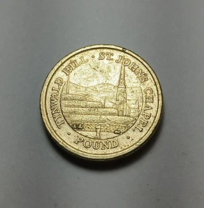 2007 Isle of Man One Pound - Tynwald Hill - British £1 Coin - Elizabeth II - Picture 1 of 2
