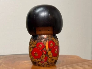Japanische Vintage Kokeshi Puppe von Meister Kazuo Takamizawa - Bild 1 von 7