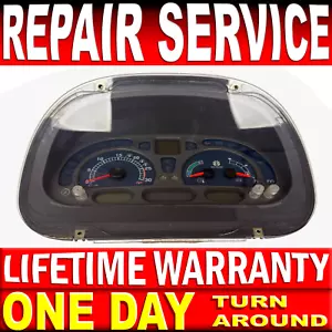 2004-2008 NEW HOLLAND TRACTOR INSTRUMENT GAUGE CLUSTER *REPAIR SERVICE* - Foto 1 di 4