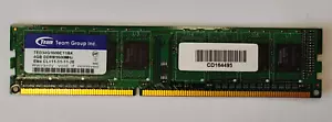 Team Group TED34G1600C11BK 4GB DDR3 1600 Memory - Picture 1 of 1