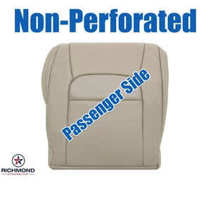 For 2013 2014 Toyota LandCruiser -Passenger Side Bottom Leather Seat Cover Tan - Picture 1 of 12