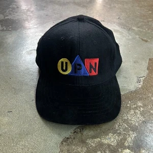 Vintage UPN TV Promo SnapBack Hat Adult One Size 90s Wool Acrylic Cameo Tag - Picture 1 of 7
