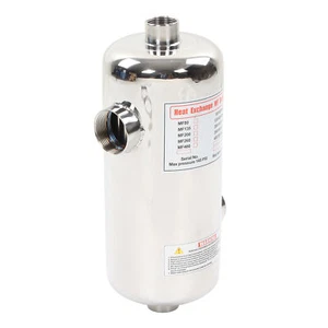 40KW Pool Heat Exchanger Stainless Steel For Spa Solar Pool Heating Swimming BU - Picture 1 of 12