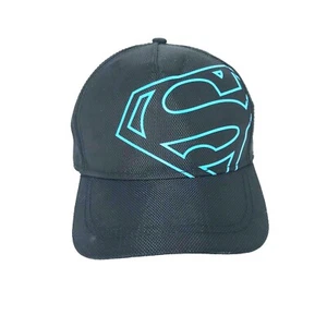 Superman Snapback Baseball Cap Youth S-16 Navy Blue - Picture 1 of 7