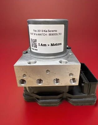 Módulo de bomba de freno ABS reacondicionado 2013 Kia Sorento | BE6003L701 | 58910-1U960 Foto 1 de 4