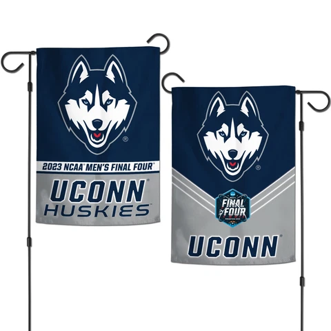 2023 Final Four NCAA 12.5x18 DS Garden Flag UConn Huskies Please Read Cover