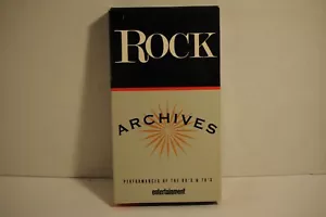 Rock Archives, Performances of the 80's & 70's, Music video, VHS tape - Imagen 1 de 3