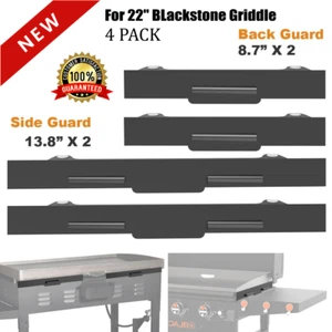 4 Pack Magnetic Wind Guards for 22" Blackstone Griddle Accessories, Wind Screens - Picture 1 of 9