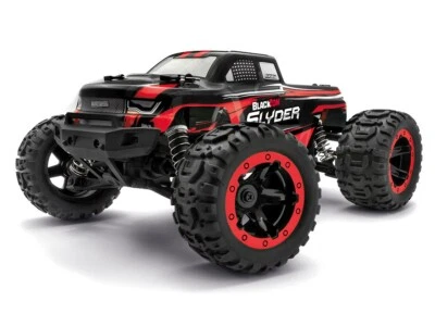 Blackzon Slyder MT 1/16 4WD Electric Monster Truck - Red BZN540098 - Image 1 of 4