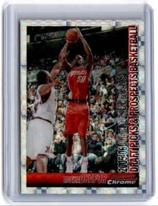 2005-06 Bowman Chrome Xfractor Emeka Okafor 040/150 Charlotte Bobcats #30 - Picture 1 of 2