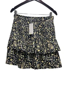 Minigonna Boden con volant floreale taglia 6 nuova con etichetta - Foto 1 di 8