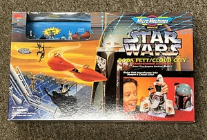 Star Wars Micro Machines Transforming Set BOBA FETT Cloud City 1997 Sellado Nuevo en Caja - Imagen 1 de 3