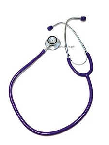 Purple Dual Head Stethoscope - Perfect for Medical Students Nurses - US seller - Picture 1 of 2