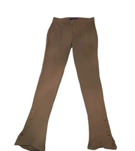 Ralph Lauren Collection Purple Label Women's Pants Beige Sz 2 PERFECT - Picture 1 of 15