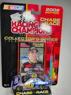 Racing Champions Chase The Race #48 Jimmie Johnson 2002 NASCAR Lowe’s Chevy 1:64 - Image 1 of 3