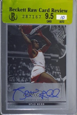 2012-13 Leaf Metal Spud Webb #BA-SW1 Auto - Image 1 of 2