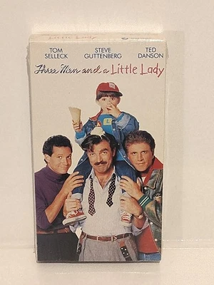 Three Men and a Little Lady VHS Comedy Tom Selleck Classic 90s Factory Sealed Foto 1 de 4