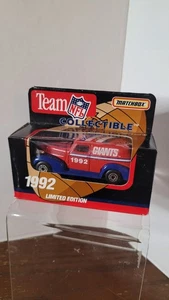 Matchbox NFL Giants 1992 Diecast Truck Limited Edition Sammlerstück - Bild 1 von 3