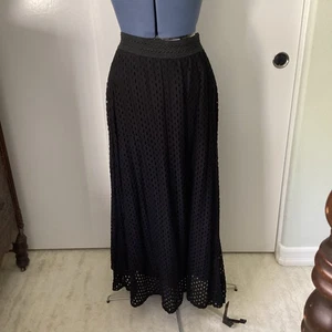 Chicos Maxirock Größe 1 schwarz mit Ösen - Bild 1 von 10