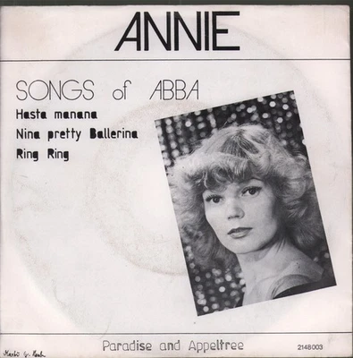 Aniko Benko Songs of Abba 7" vinyl Austria Sound 1981 7" in pic sleeve 2148003 - Image 1 of 4