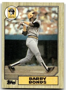 1987 Topps #320 Barry Bonds Pittsburgh Pirates RC NR-MINT NO RESERVE! - Picture 1 of 2
