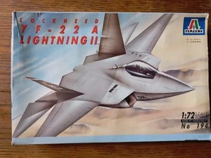NIOB,1:72;YF-22A LOCKHEED LIGHTNING II,DECALS NOT TO GOOD - Picture 1 of 6