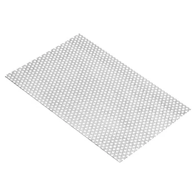 11.8"x8" 304 Stainless Steel Perforated Sheet 0.2" Hole Metal Mesh Plate Foto 1 de 4