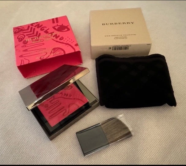 Burberry X Danny Sangra Blush Palette Bright Pink The DOODLE Limited Edition