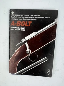Browning A-Bolt Action Rifle Bedienungsanleitung 34 Seiten plus Klappkarte - Bild 1 von 6