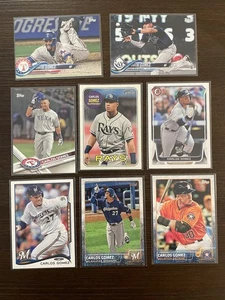 Lote de tarjetas de béisbol Carlos Gómez - 8 tarjetas - Imagen 1 de 9