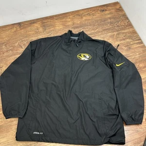 Nike Storm Fit Men’s Missouri Tigers 1/4 Zip Jacket Large Rain Gear Mizzou Wind - Picture 1 of 14