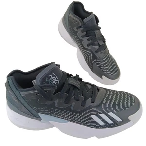 Adidas D.O.N. Issue #4 Shoes Mens Size 12 Black Gray Donovan Mitchell Basketball - Picture 1 of 13