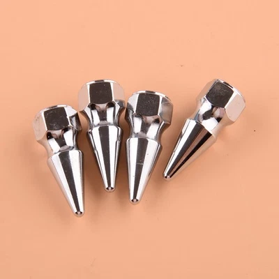 4pcs Chrome Spike Valve Cover Nut Bolt Fit For Honda Civic Acura Integra RSX - Image 1 of 4