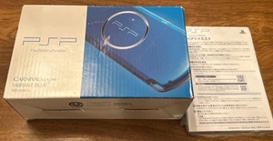 Sony PSP-3000 Vibrant Blue NUR VERPACKUNG Japan - Bild 1 von 7