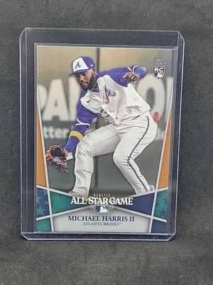 2023 Topps All-Star Game Michael Harris II #32 Rookie RC Gold Parallel /50 (L7) - Image 1 of 2