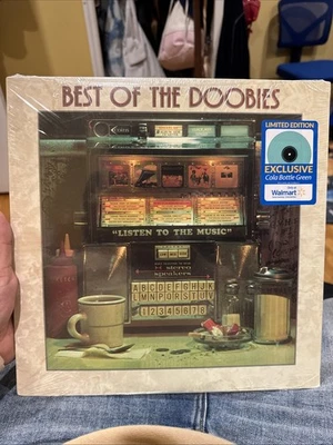 The Doobie Brothers - Best Of The Doobies Cola Bottle Green Vinyl LP Wal Ex New - Image 1 of 3