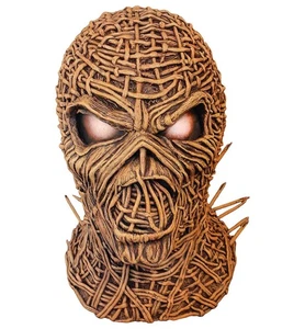 The Wicker Man Iron Maiden Heavy Metal Rock Celebrity Mens Costume Overhead Mask - Picture 1 of 3
