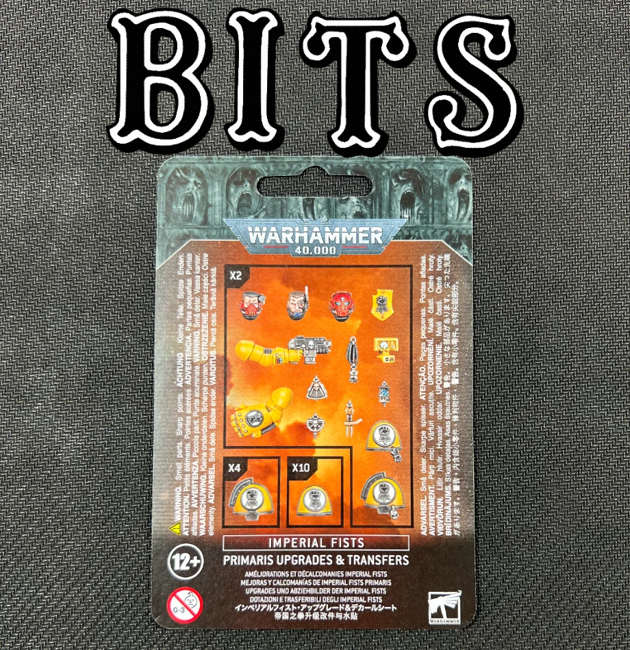 Комплект для модернизации бит Imperial Fists Primaris Space Marine Adeptus Warhammer 40k Bitz - Изображение 1 из 1