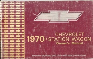 1970 Chevrolet Station Wagon Owner's Operator's Manual - Picture 1 of 2