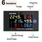 Digital LCD AC Panel Meter Voltage Amps Frequency Energy Power 40-300V 0-100A