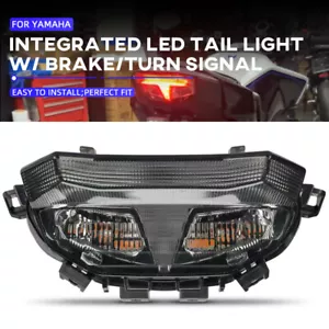 Integrated LED Tail Light W/ Brake/Turn Signal Lamp DRL For YAMAHA MT-09/SP/YAMT - Picture 1 of 22