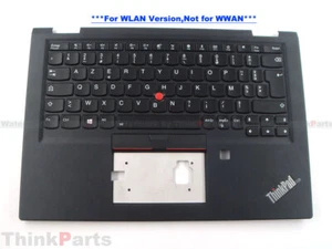 Neu/Orig Lenovo ThinkPad X390 Yoga Handauflage Tastaturverkleidung Französisch WLAN schwarz - Bild 1 von 3