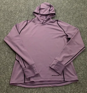 Sugoi Active Shirt Top Womens Medium Purple Hooded Stretch - Picture 1 of 10