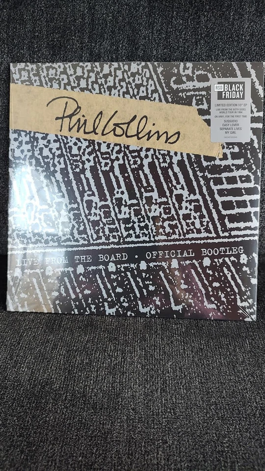 Phil Collins - Live From the Board - RSD - LTD ED - Live in 1994 - SEALED 10" EP - Image 1 of 1